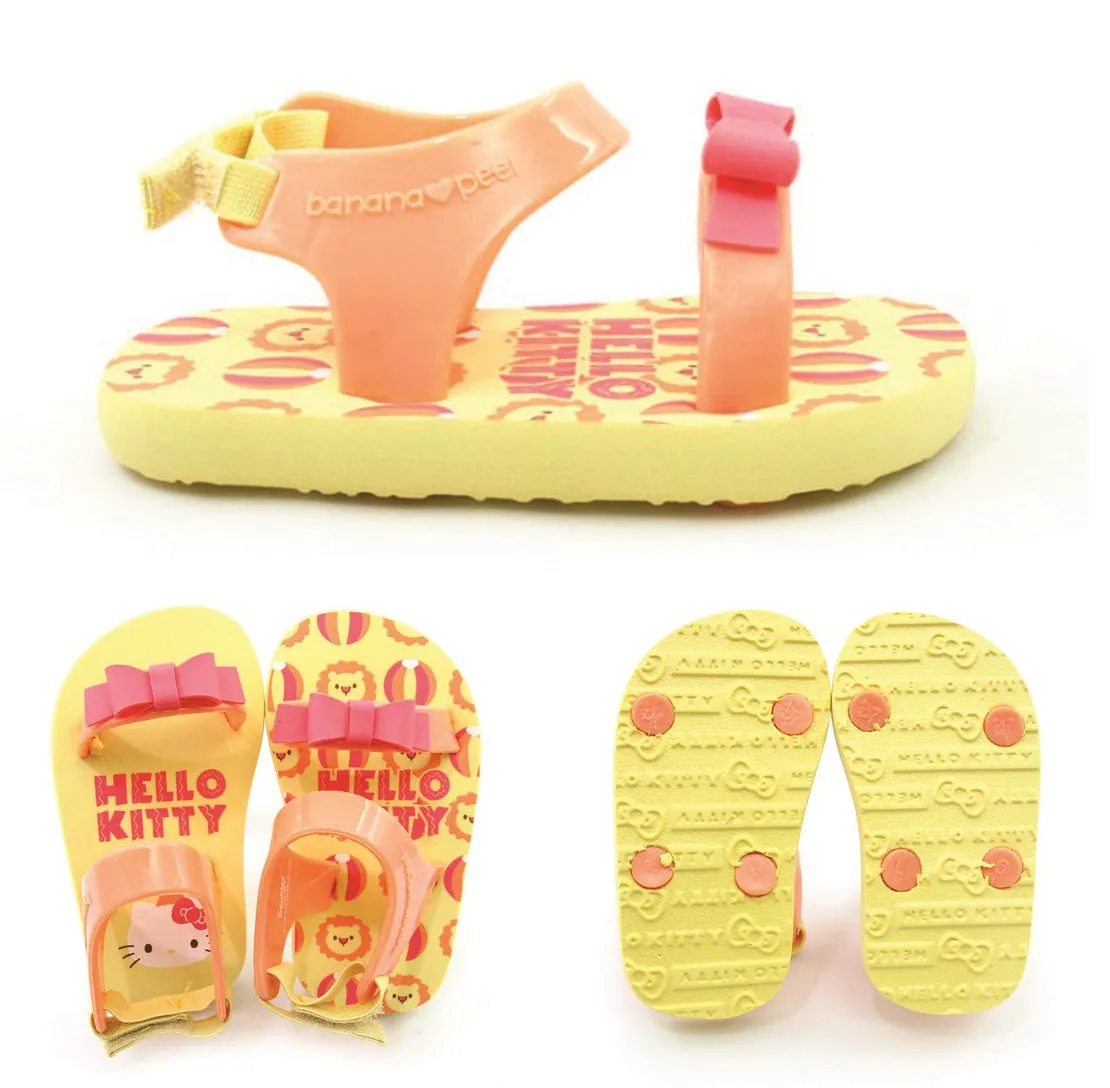 Banana Peel Slippers for Toddlers Hello Kitty Circus Collection - Evie