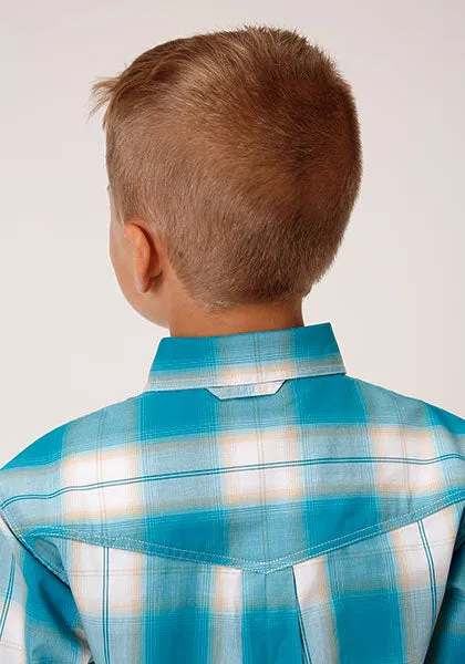 Boy's Roper Button Down Shirt #03-030-0378-4046