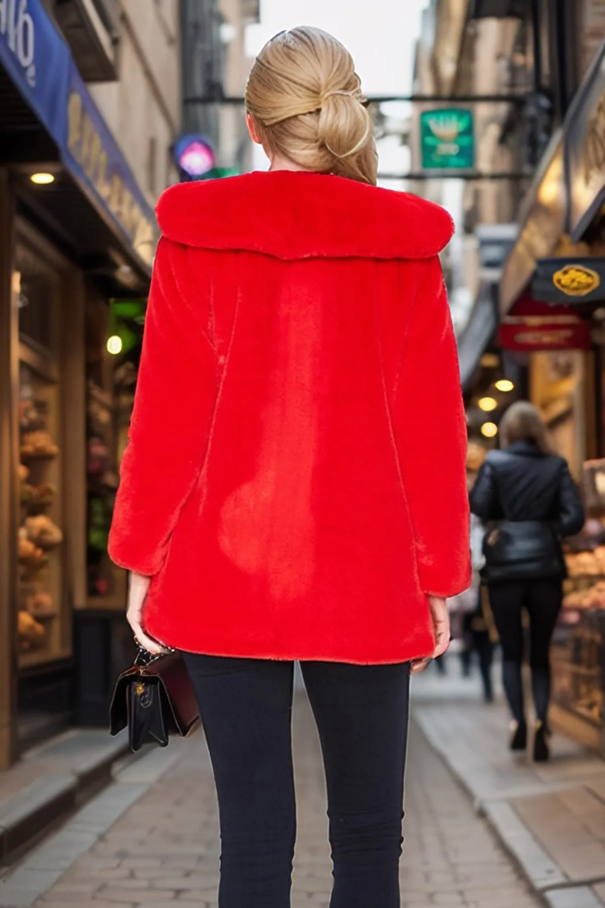 CARA COAT (RED)-CVJ1952