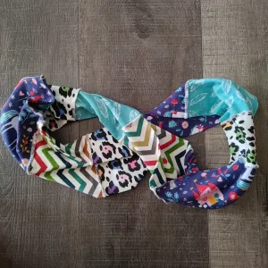 Chevron/Feathers/Enchanted Infinity Scarf