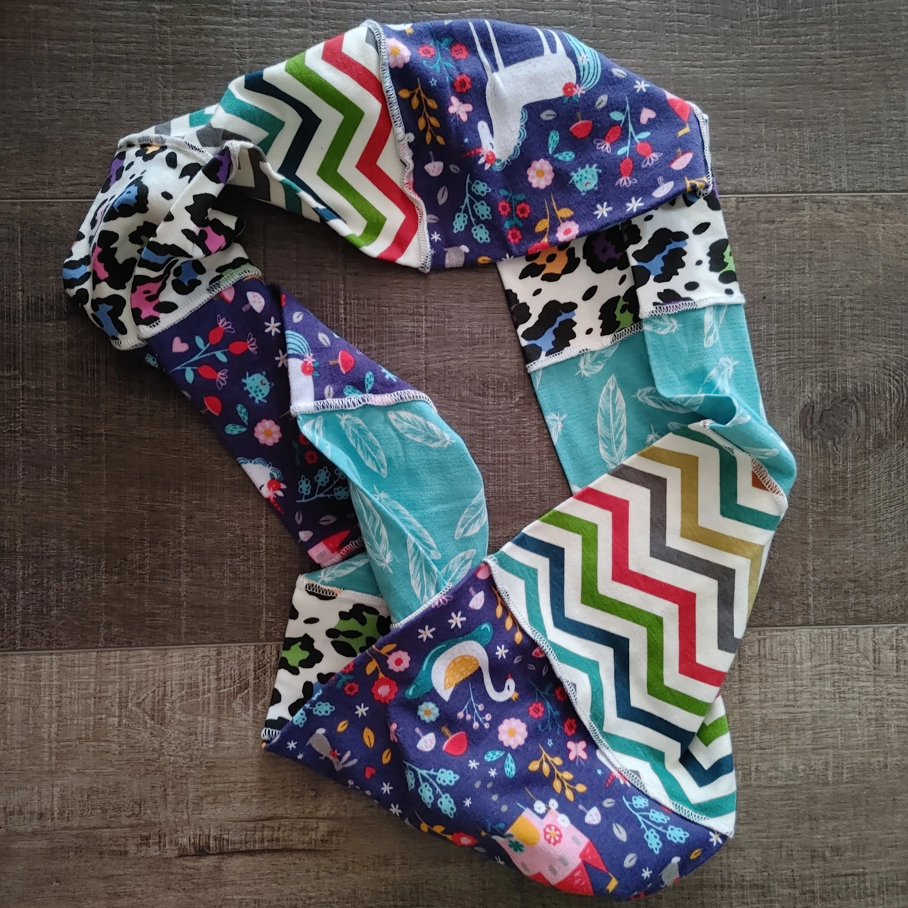 Chevron/Feathers/Enchanted Infinity Scarf