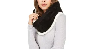 Dkny Fleece-Lined Knit Infinity Scarf