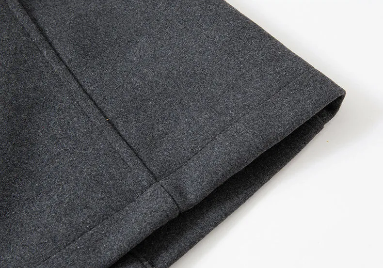 Duke | Double Collar Wool Long Coat