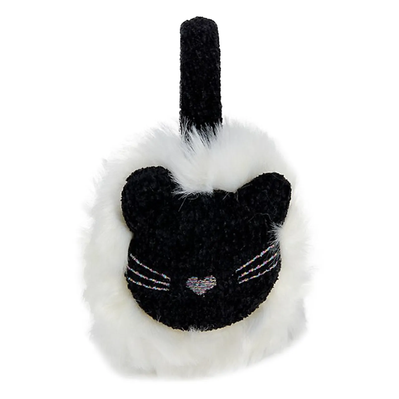 Kitty Chenille Knit Earmuff & Glove Set