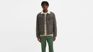 Levi's 79129-0010 Vintage fit sherpa trucker win & destroy