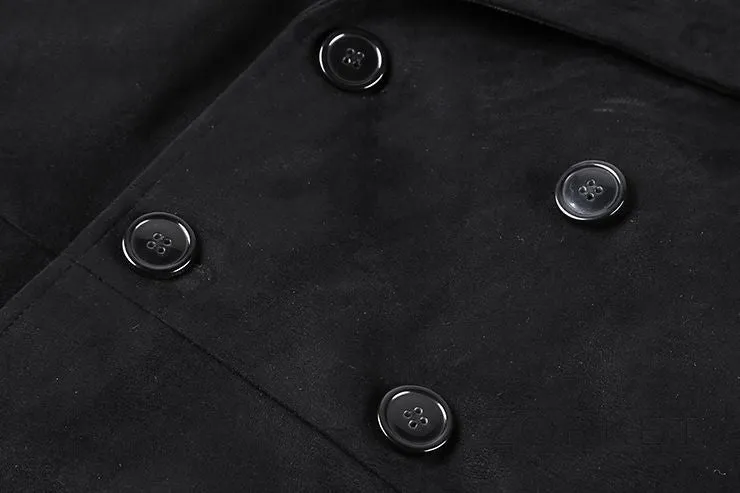 Luxury Winter Warm Long Male Coat