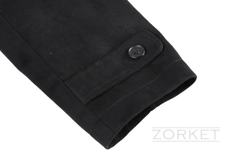 Luxury Winter Warm Long Male Coat