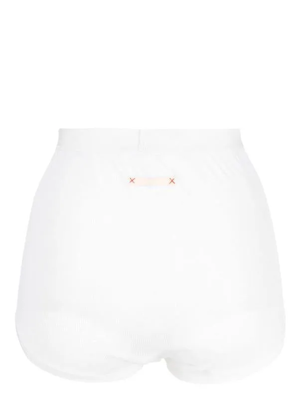MAISON MARGIELA high-waisted ribbed briefs