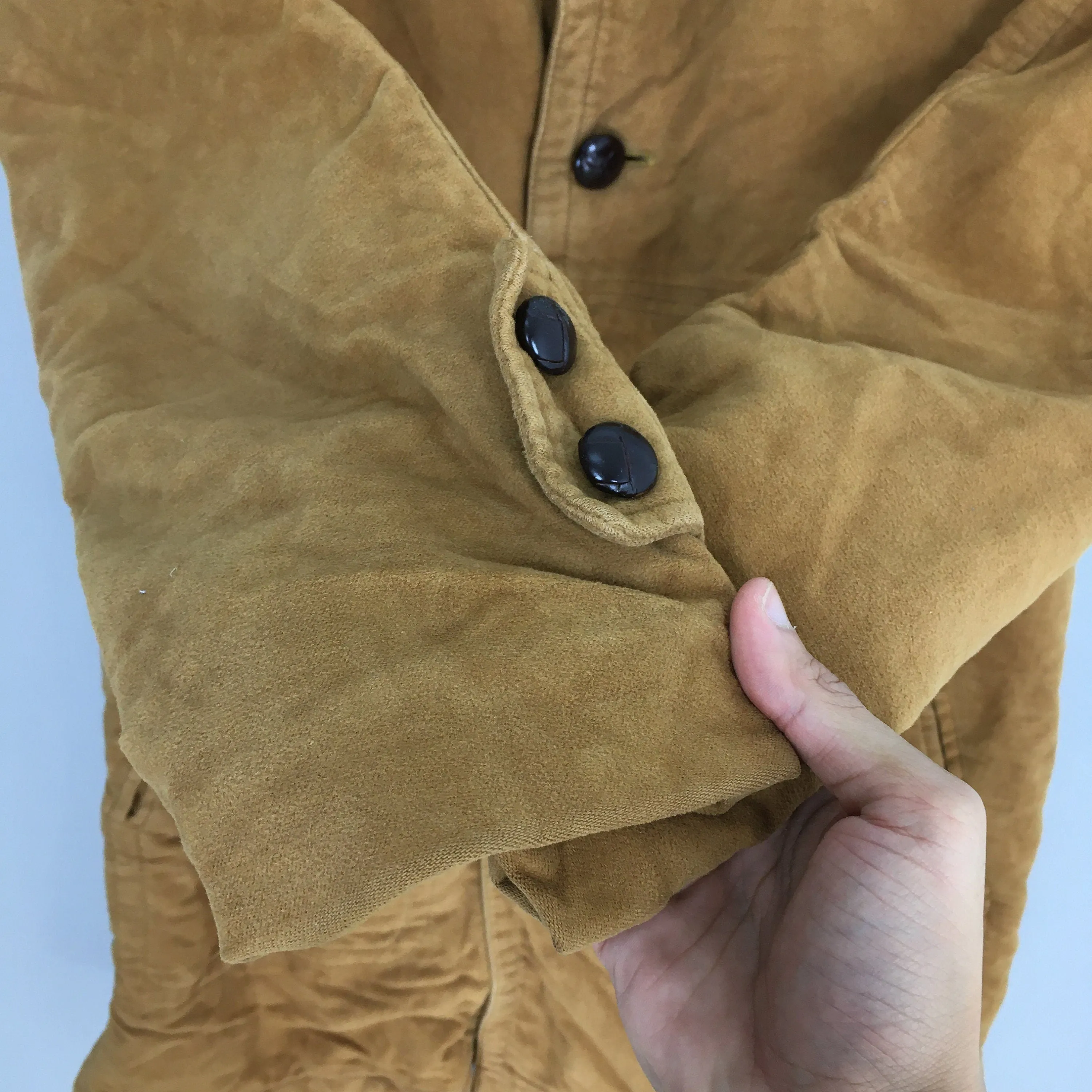 McGregor Suede Sherpa Parka Jacket Medium