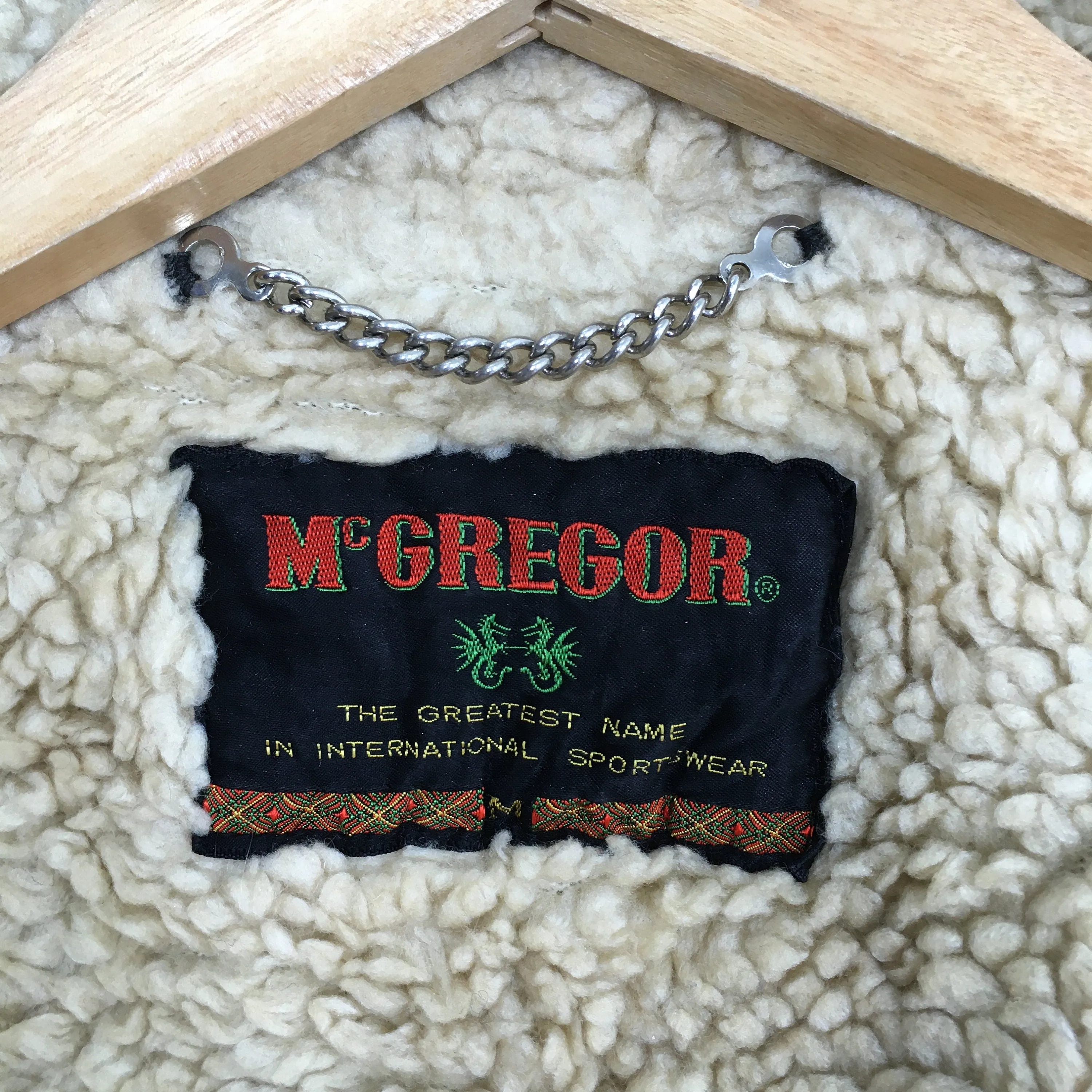 McGregor Suede Sherpa Parka Jacket Medium
