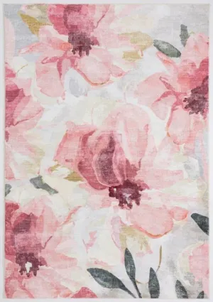 Mella 230cm x 320cm Flower Design Rugs - Lily Rose