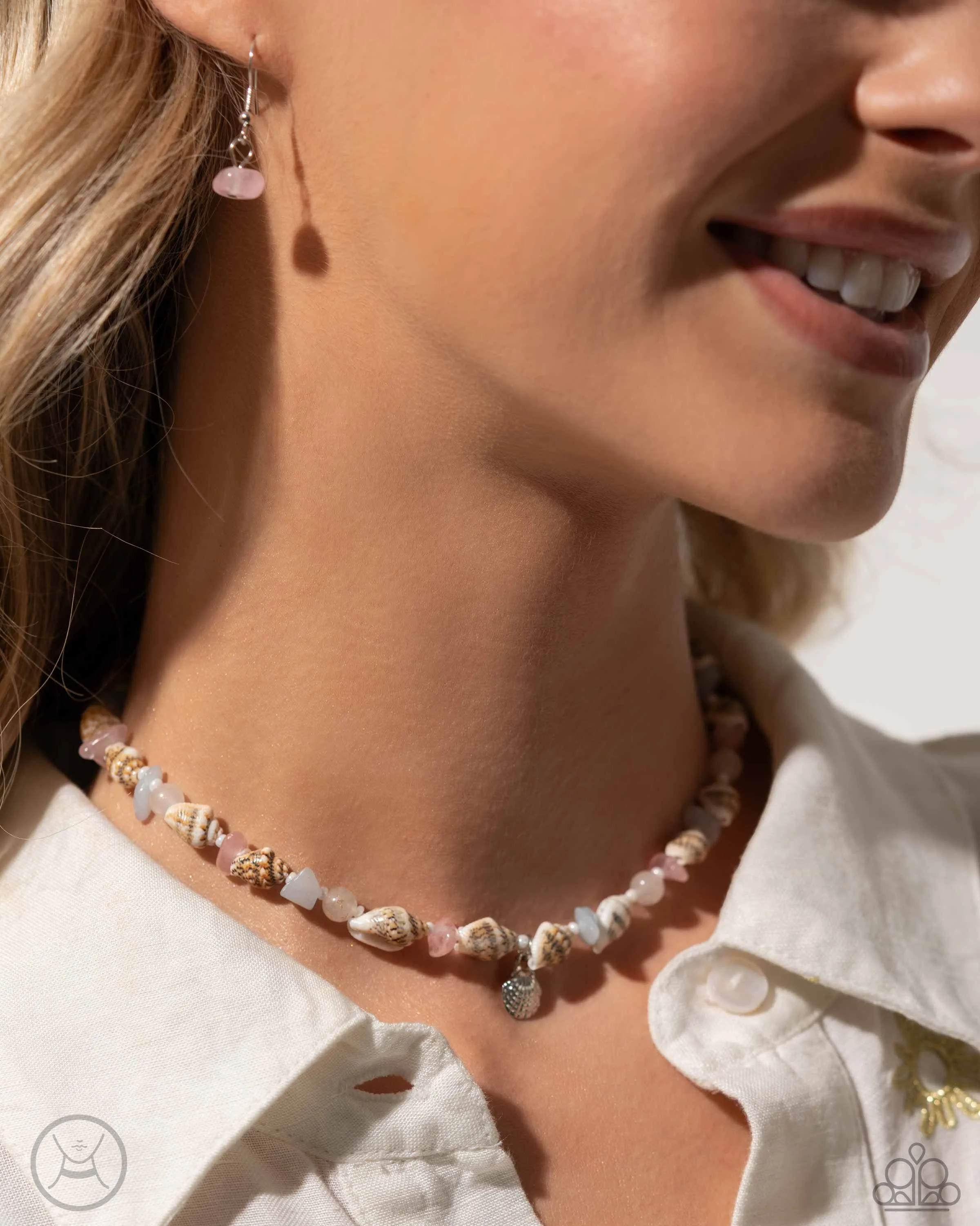 SAND-sational Season - Pink Bracelet