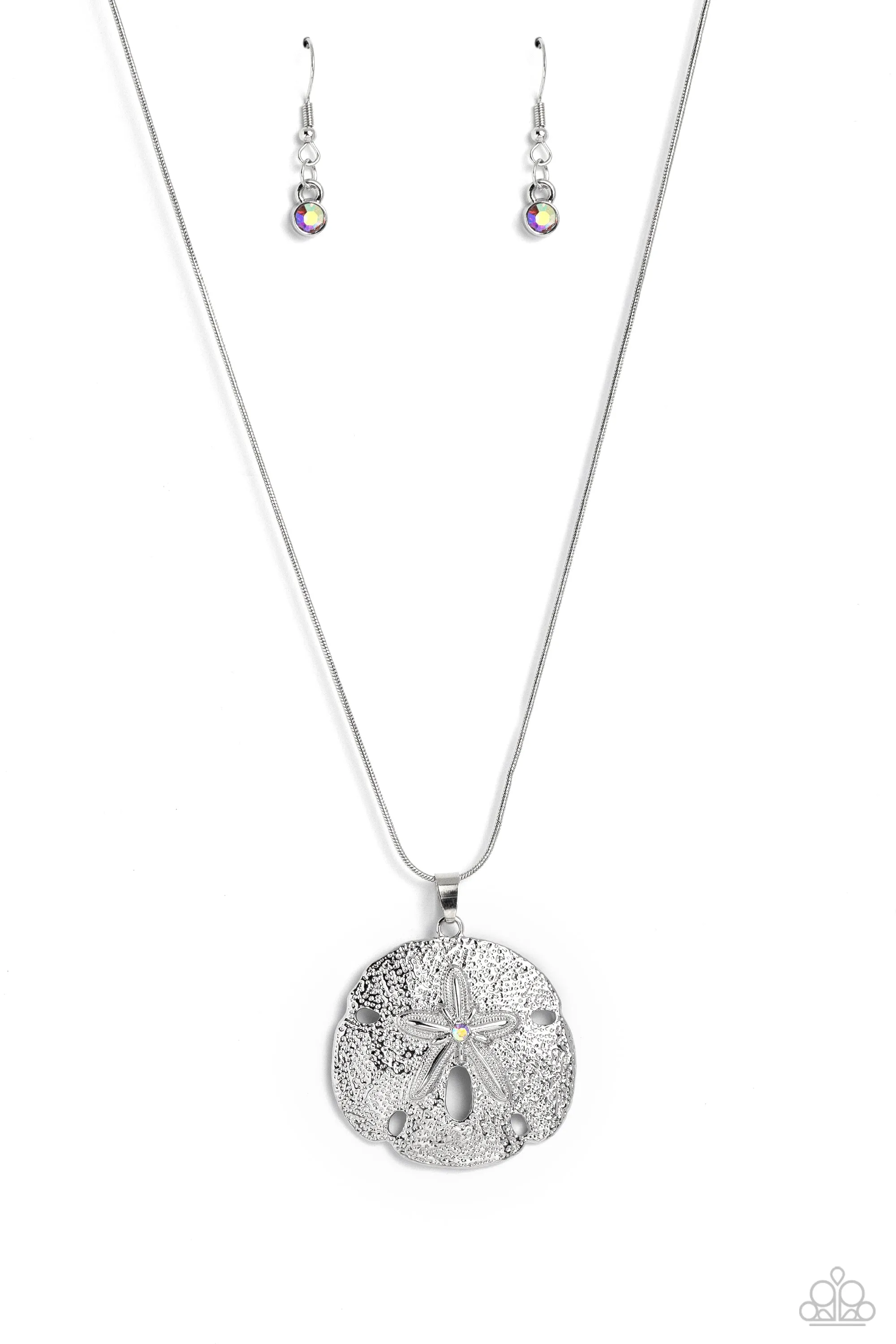Seize the Sand Dollar - Pink Necklace - Paparazzi Accessories