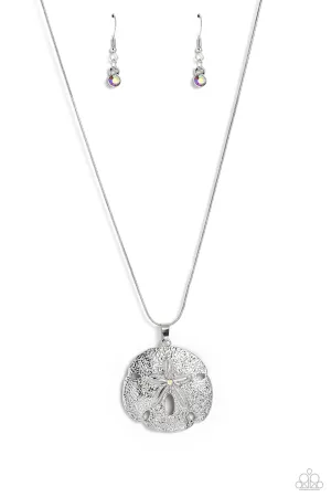 Seize the Sand Dollar - Pink Necklace - Paparazzi Accessories