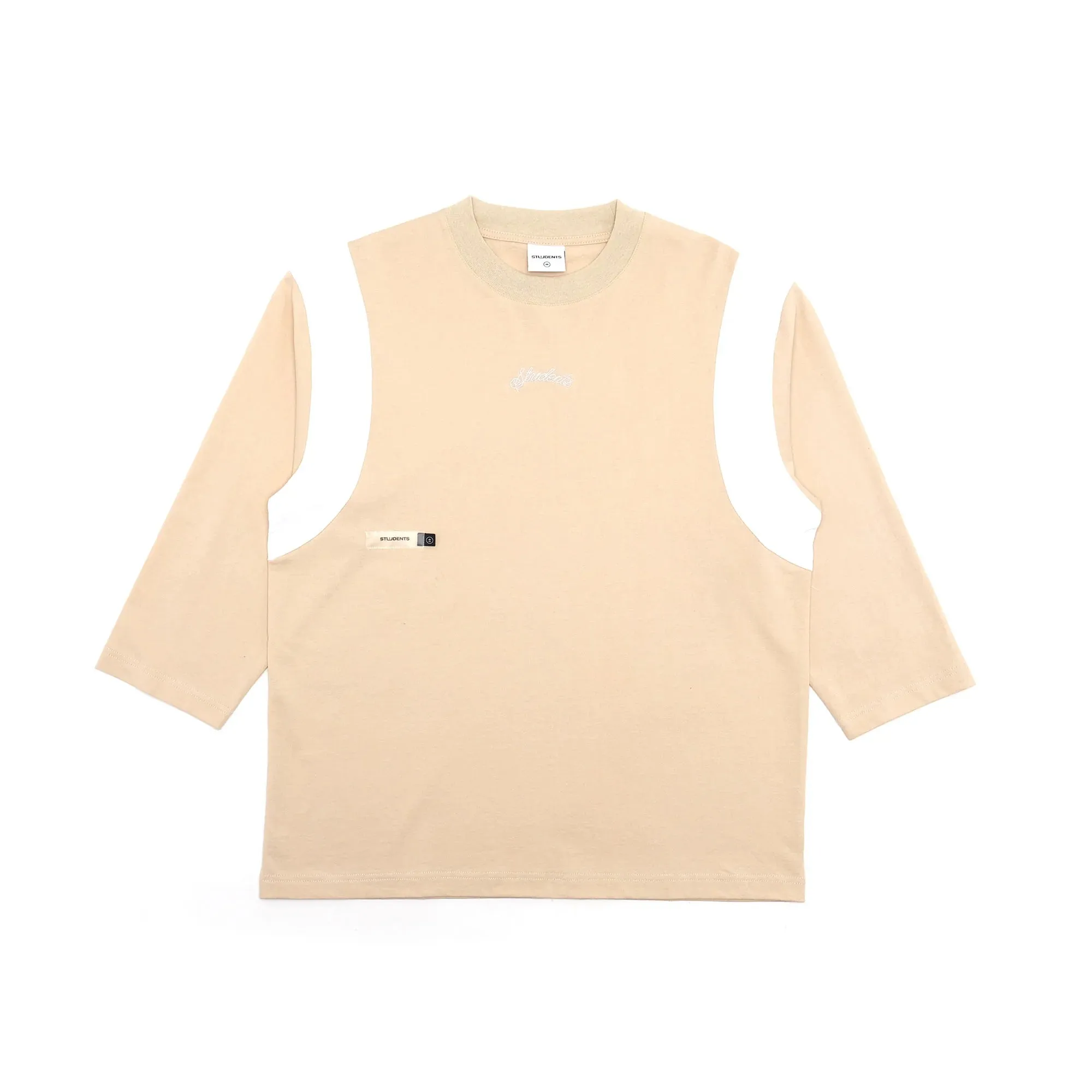 Students Golf Hutcheson 3/4 Sleeve T-Shirt - SAND