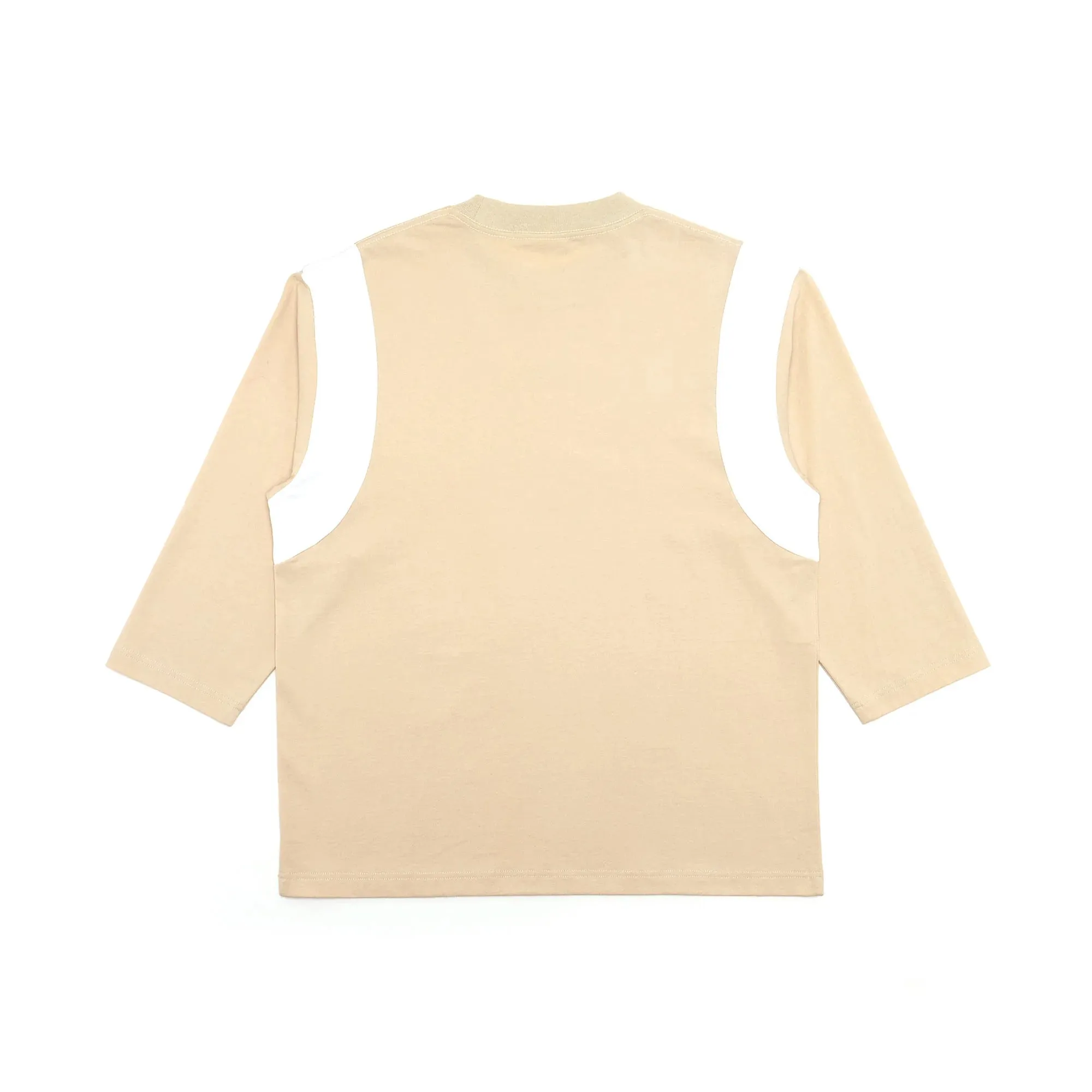 Students Golf Hutcheson 3/4 Sleeve T-Shirt - SAND