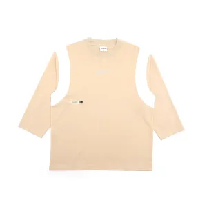 Students Golf Hutcheson 3/4 Sleeve T-Shirt - SAND