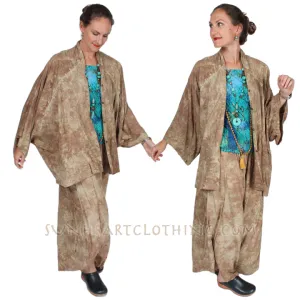 Sunheart Over-Size Tamerlane Jacket Hippie Chic Plus Resort Wear Plus Sml-8x