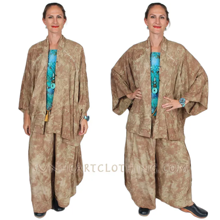 Sunheart Over-Size Tamerlane Jacket Hippie Chic Plus Resort Wear Plus Sml-8x