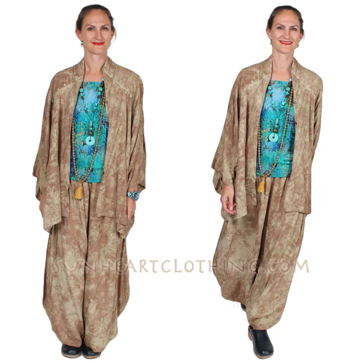 Sunheart Over-Size Tamerlane Jacket Hippie Chic Plus Resort Wear Plus Sml-8x