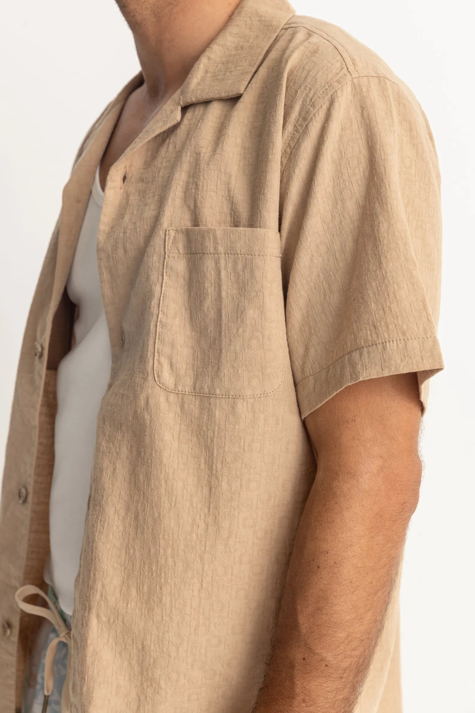 Venice Ss Shirt Sand