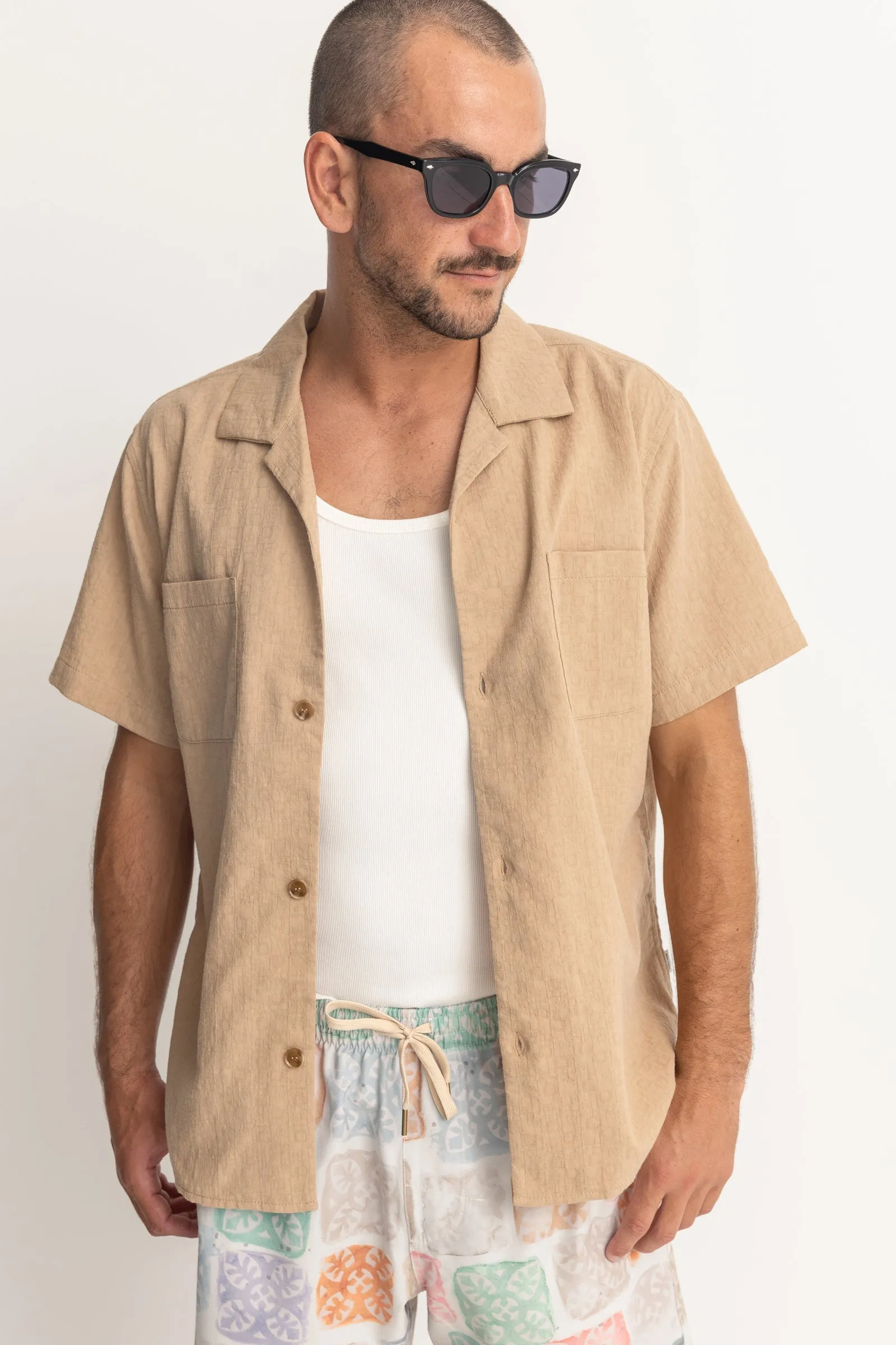 Venice Ss Shirt Sand