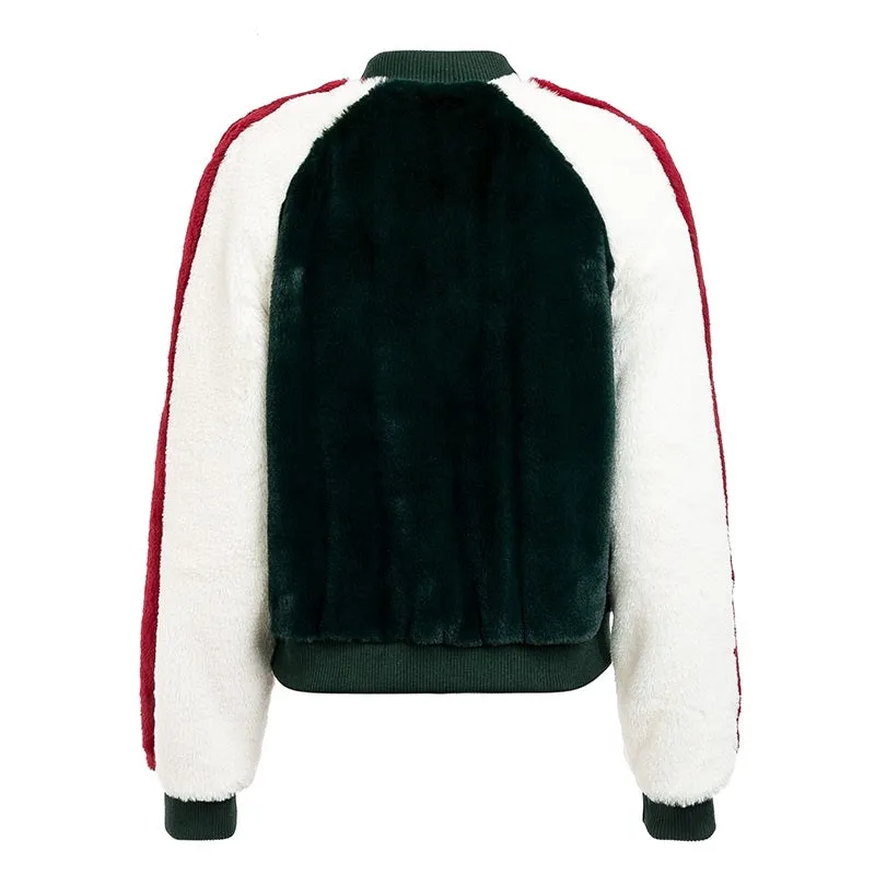 Women's Autumn Furry Faux Fur Coat