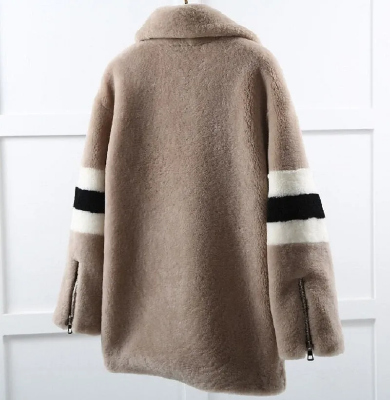 Women's Autumn/Winter Casual Thick Long Wool Coat