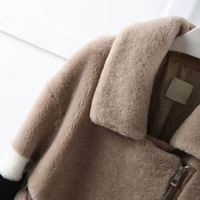Women's Autumn/Winter Casual Thick Long Wool Coat