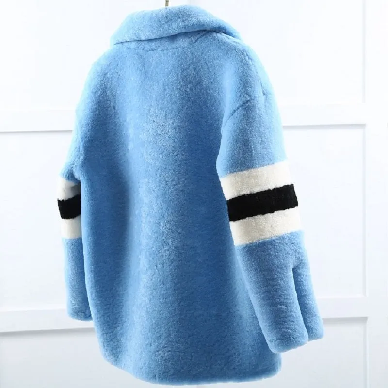 Women's Autumn/Winter Casual Thick Long Wool Coat