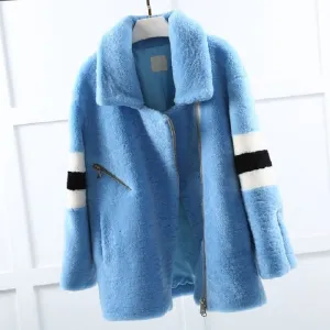 Women's Autumn/Winter Casual Thick Long Wool Coat