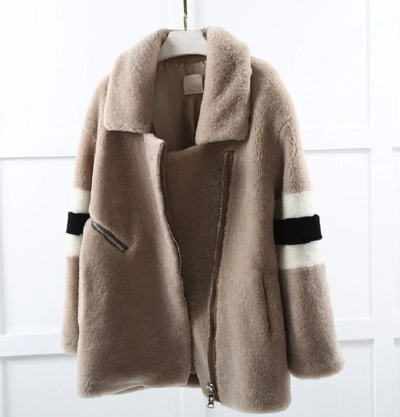 Women's Autumn/Winter Casual Thick Long Wool Coat