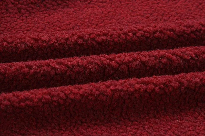 Women's Autumn/Winter Warm Loose Single-Breasted Faux Lamb's Fur Jacket
