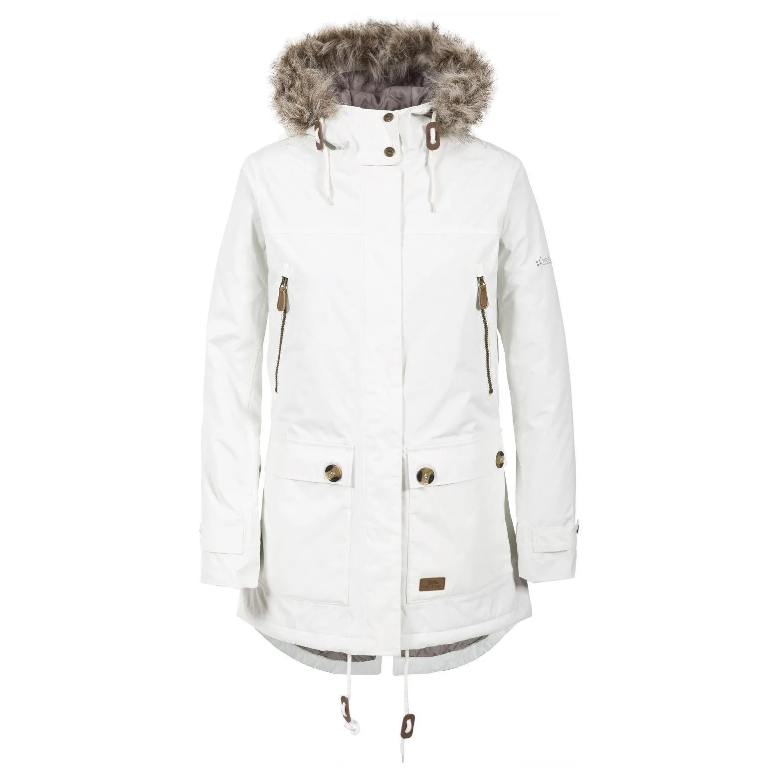 Womens Clea Waterproof Fish Tail Padded Jacket