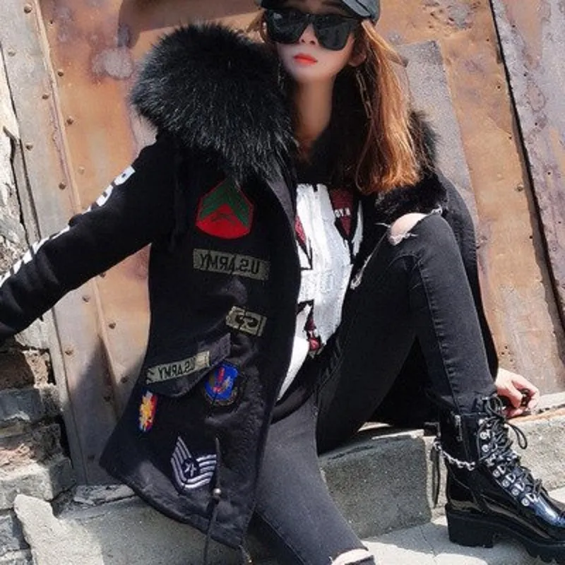 Women's Winter Casual Short Slim Vest With Raccoon Fur