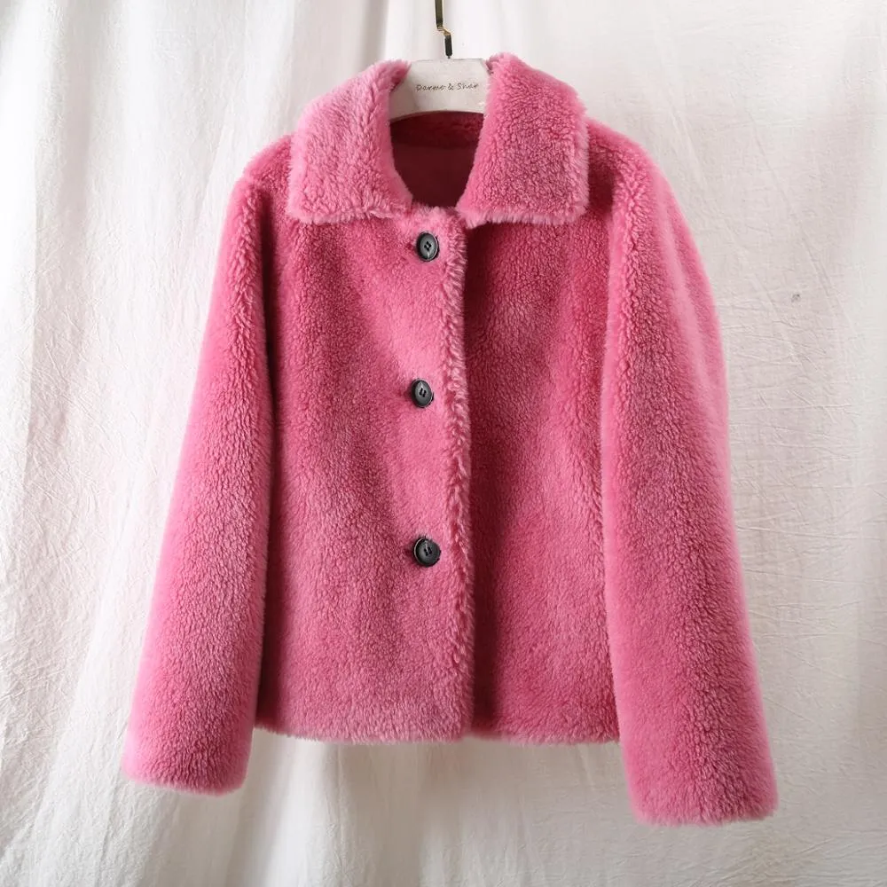 Women's Winter Loose Thick Warm Wool Coat
