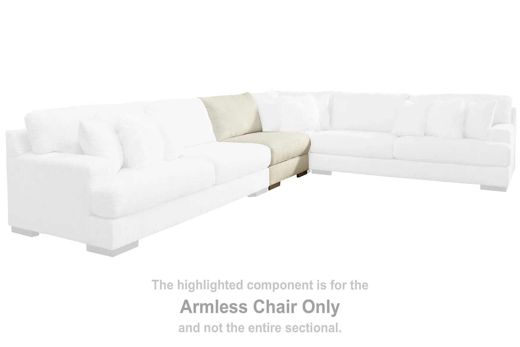 Zada 4-Piece Sectional with Chaise